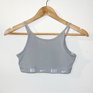 Nike Kids Gray Sports Bra